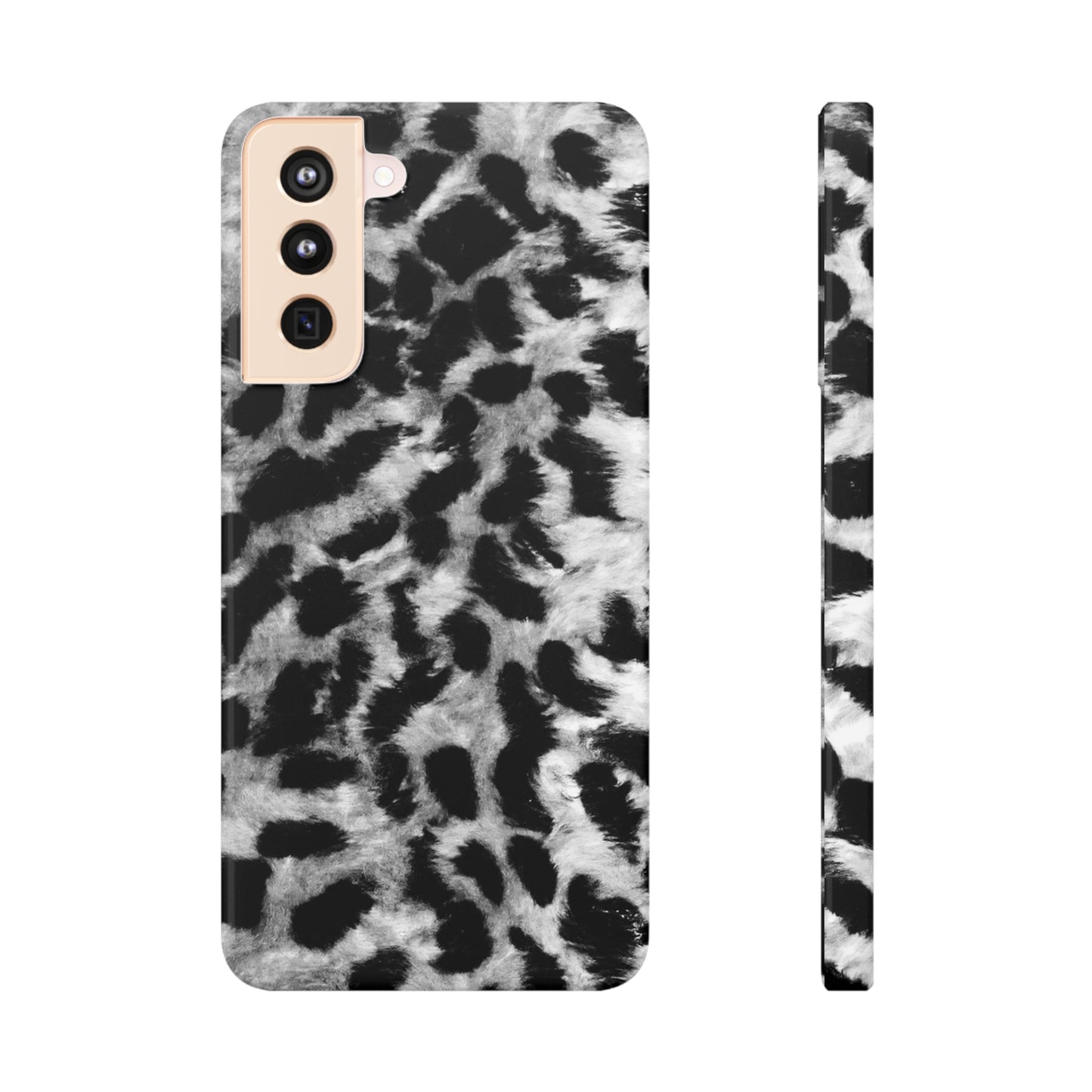 Leopard Fur Print Samsung Slim Cases