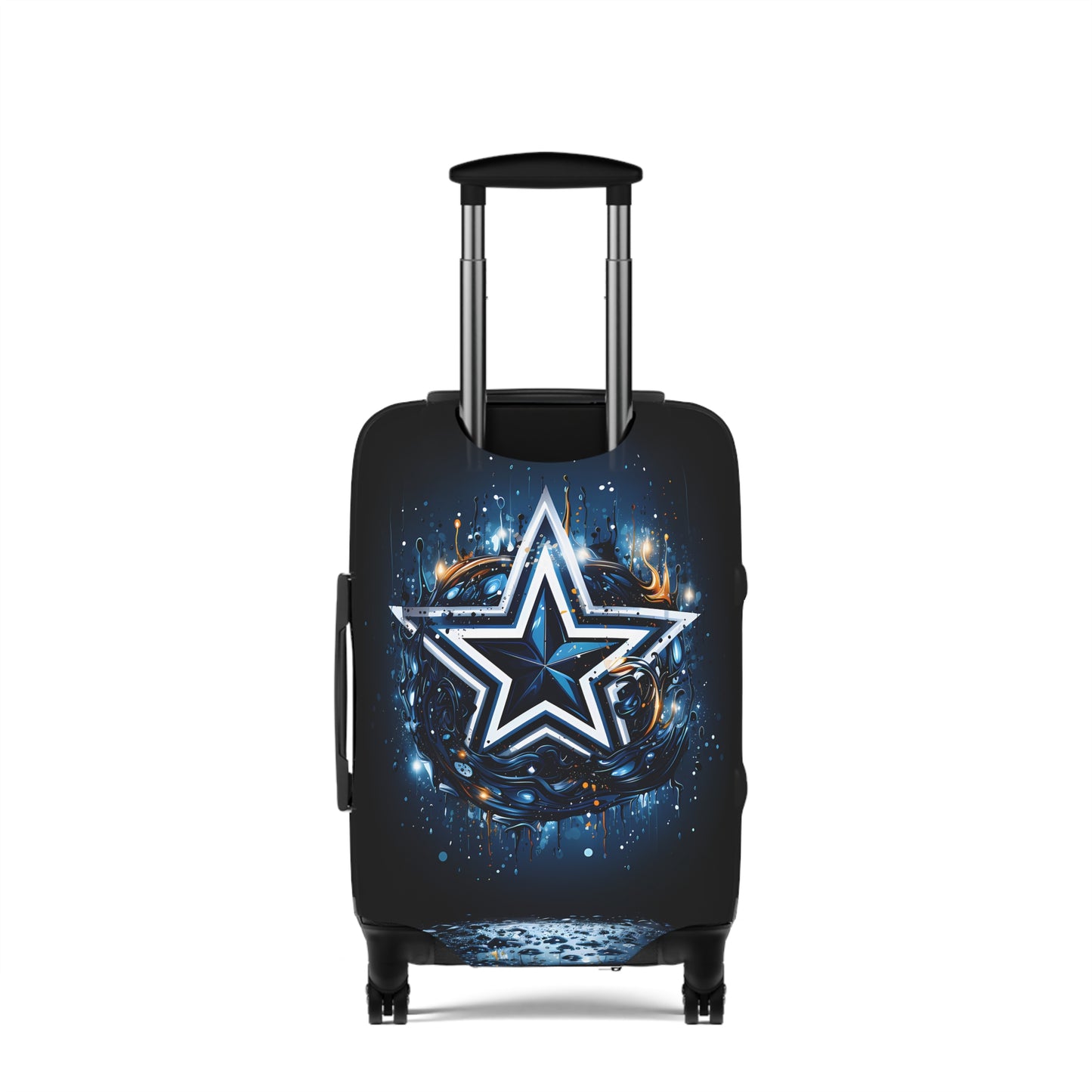 Dallas Cowboys Themed Design with Large Star  - Luggage Protector and Cover 3 Sizes