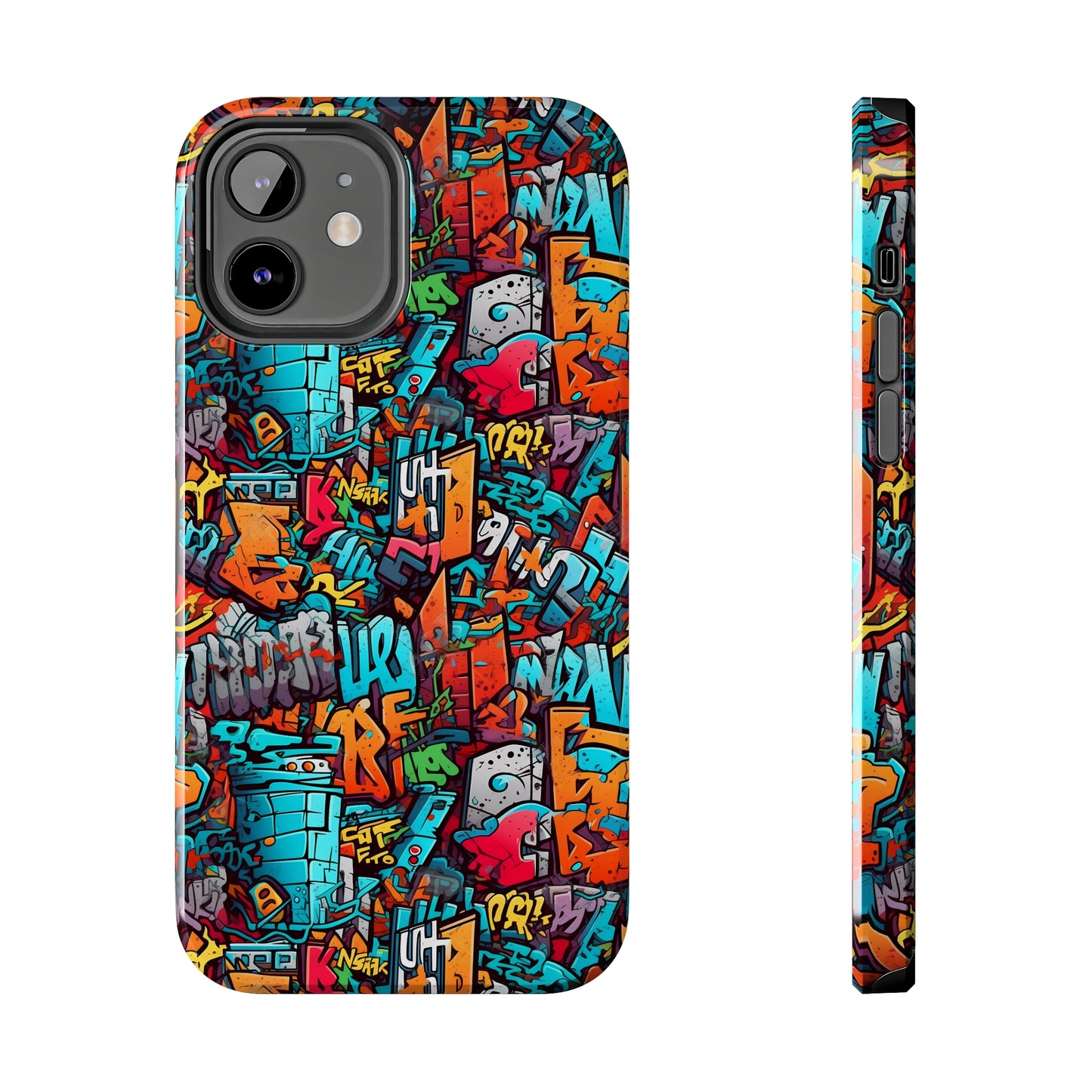 3D Street Grunge Art Graffiti Style Design Iphone Tough Phone Case