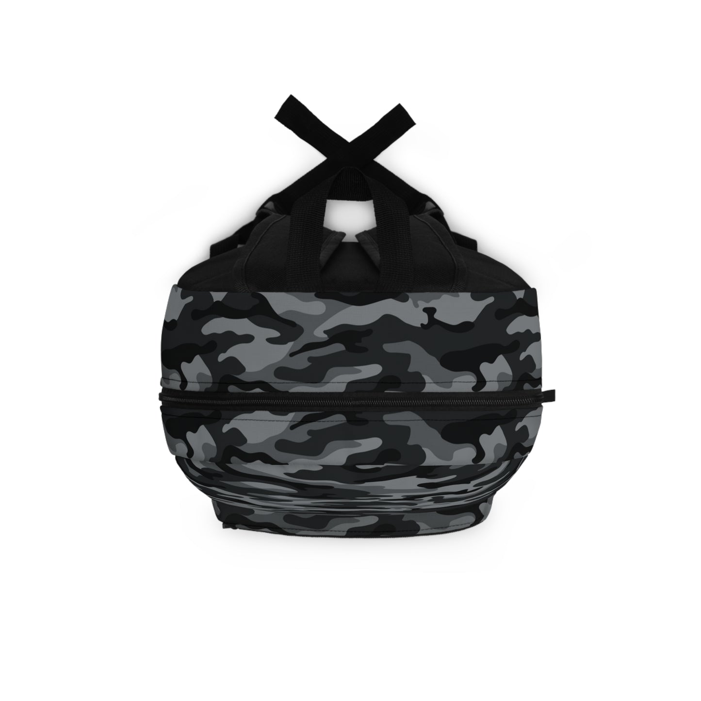 Black & Grey Camouflage Lightweight Backpack