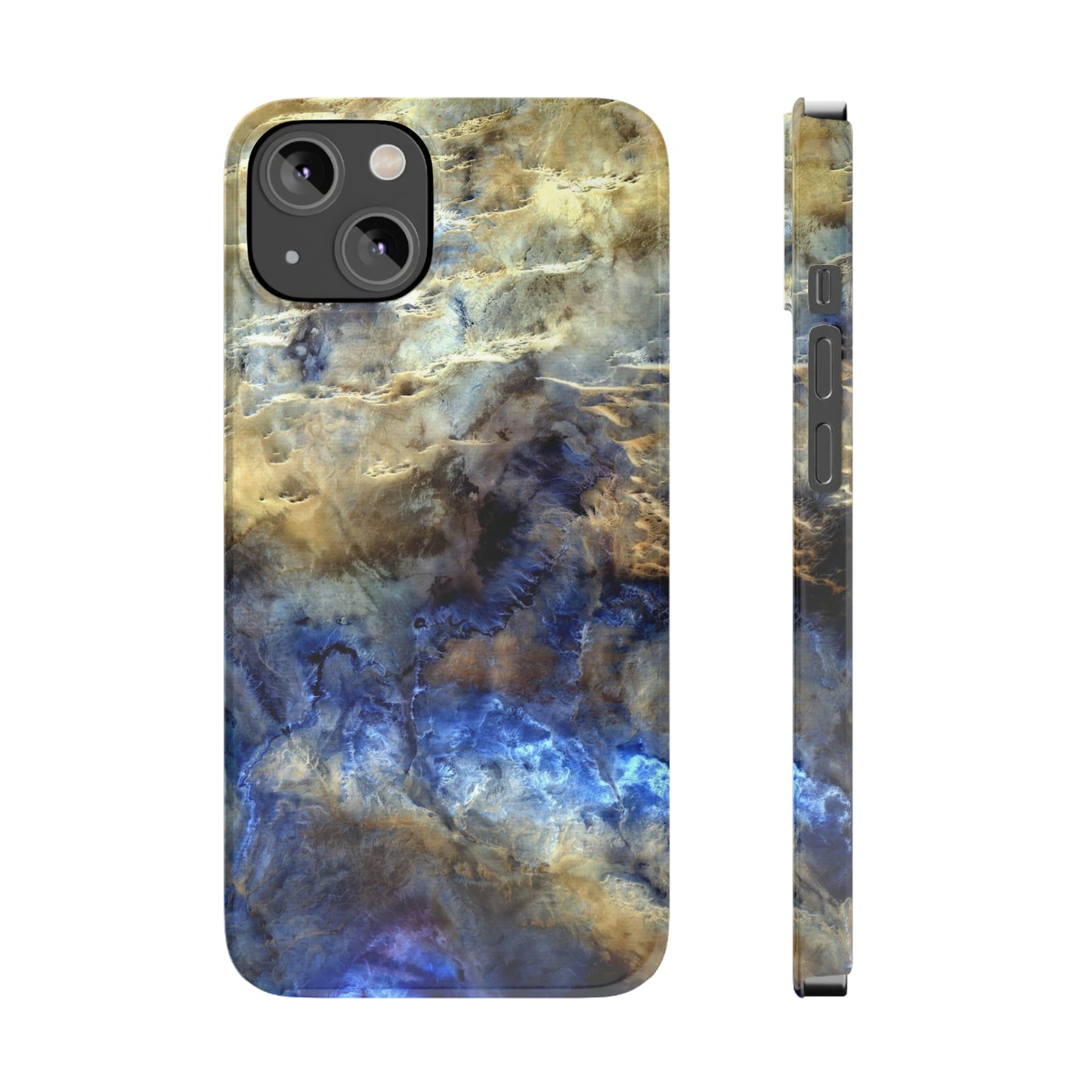 Ocean and Beach Abstract Iphone 15-12 Slim Phone Case