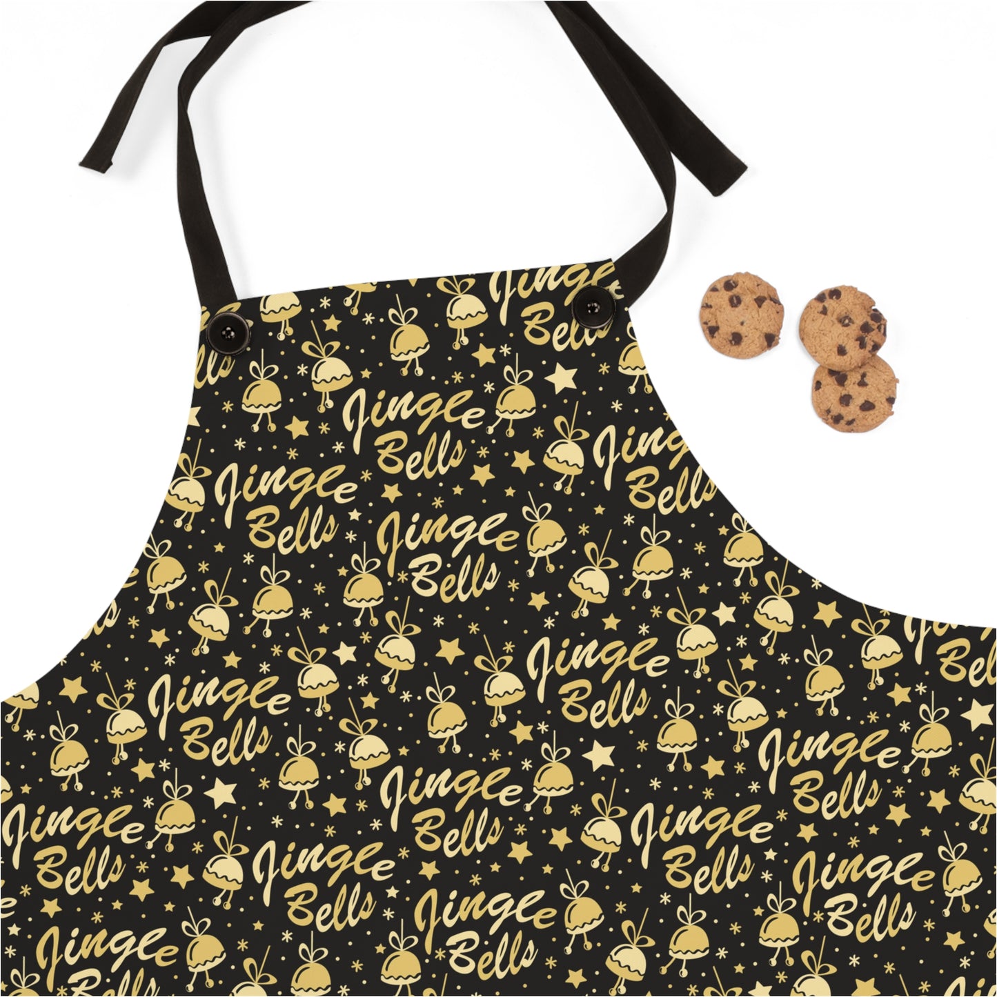 Christmas Jingle Bells Design - Kitchen Chef Apron