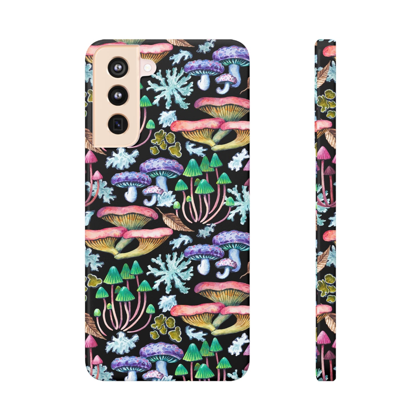 Mushroom Garden Design Samsung Slim Cases