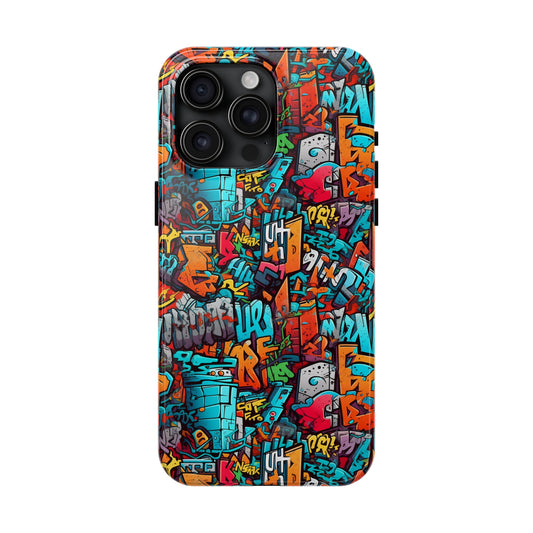 3D Street Grunge Art Graffiti Style Design Iphone Tough Phone Case