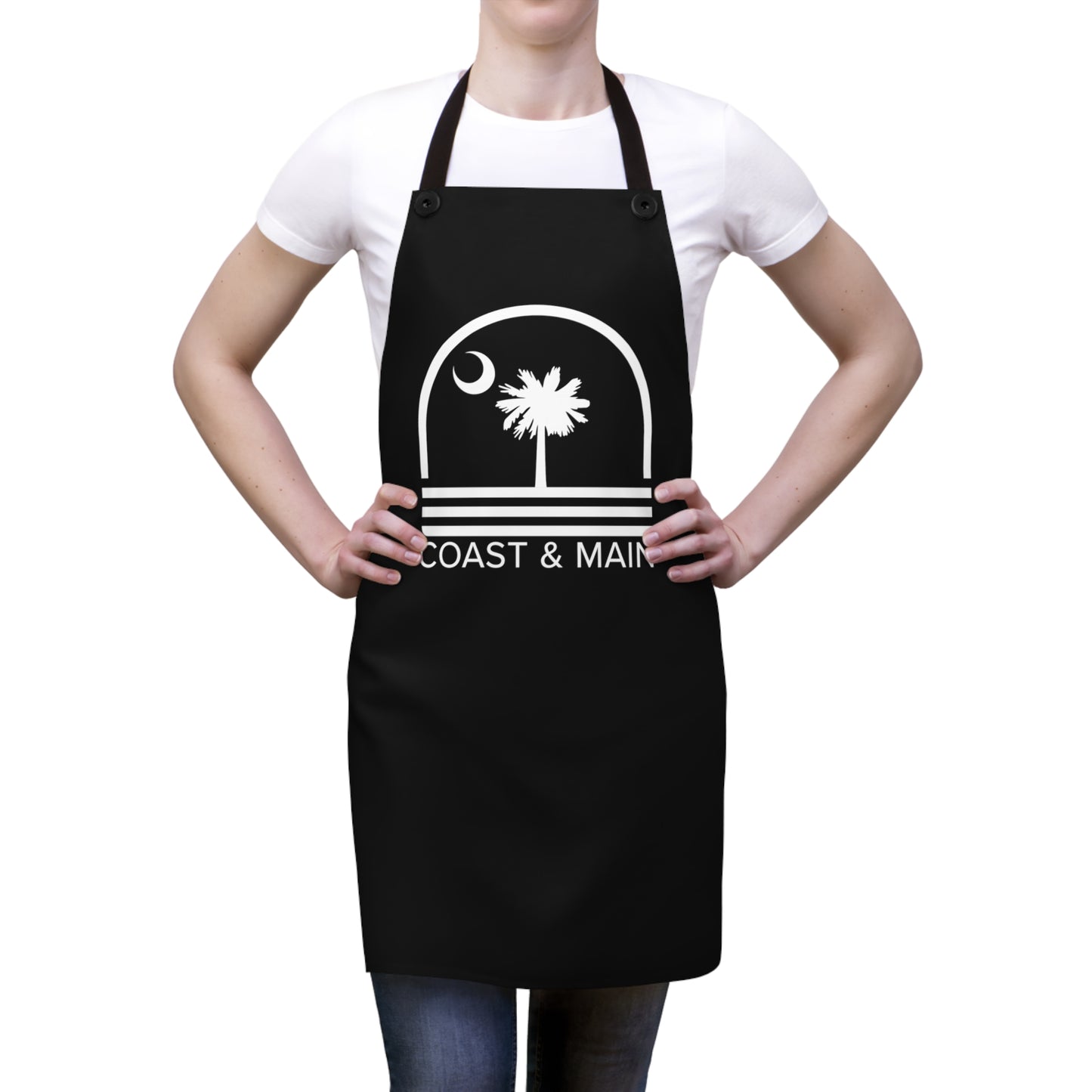 Coast & Main Logo Kitchen Chef Apron