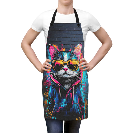 Urban Cool Cat Kitchen Chef Apron