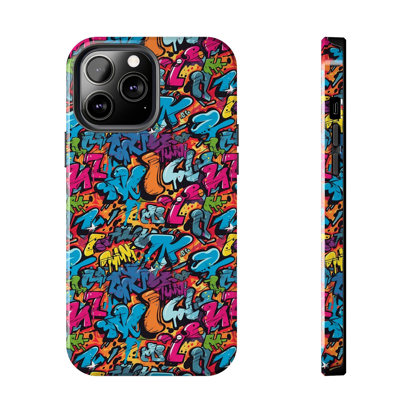 3D Street Art Graffiti Design Iphone Tough Phone Case