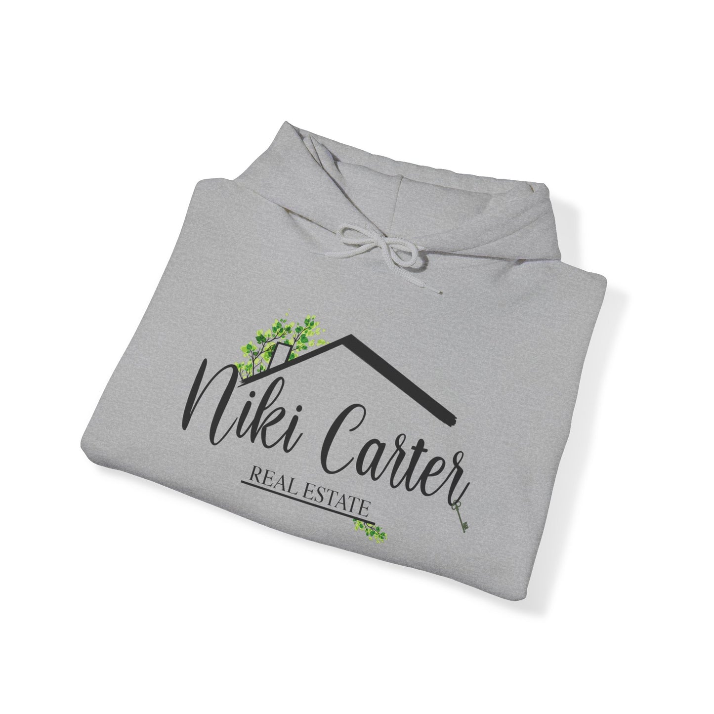 Niki Carter Black Logo, LPT on Back - Hooded Sweatshirt  S - 5XL