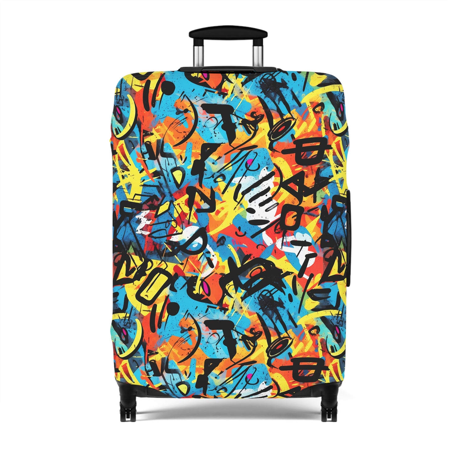 Abstract Colorful Street Art Graffiti Design  - Luggage Protector and Cover 3 Sizes