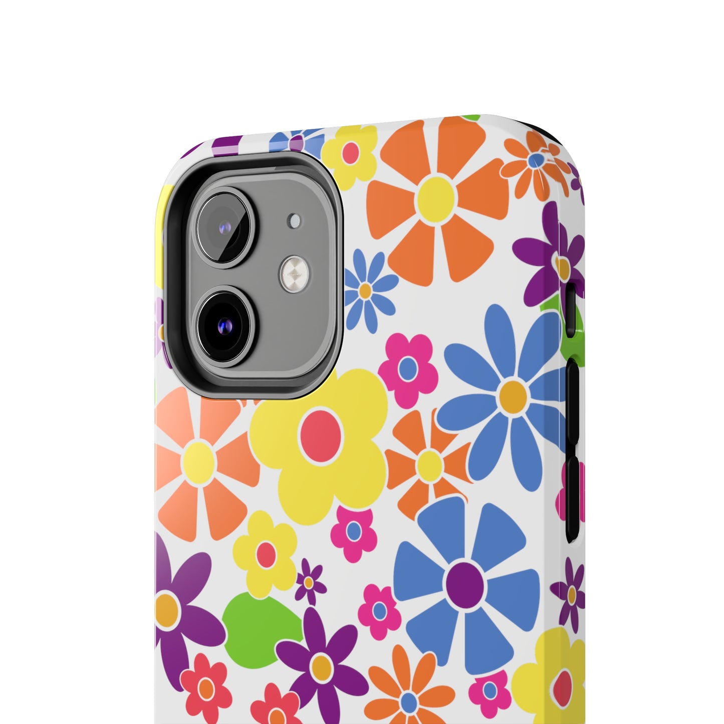 Flower Power Design Iphone Tough Phone Case