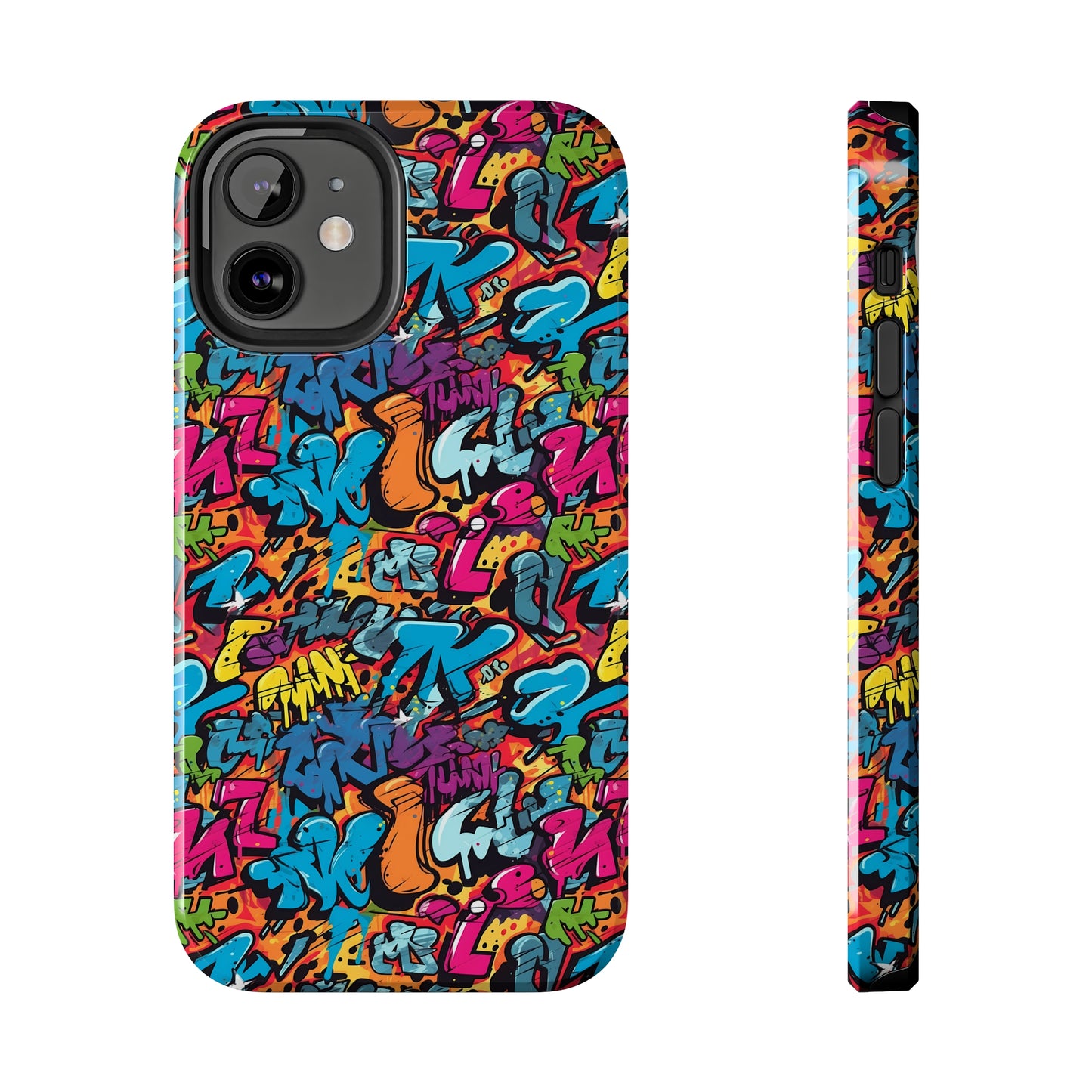 3D Street Art Graffiti Design Iphone Tough Phone Case