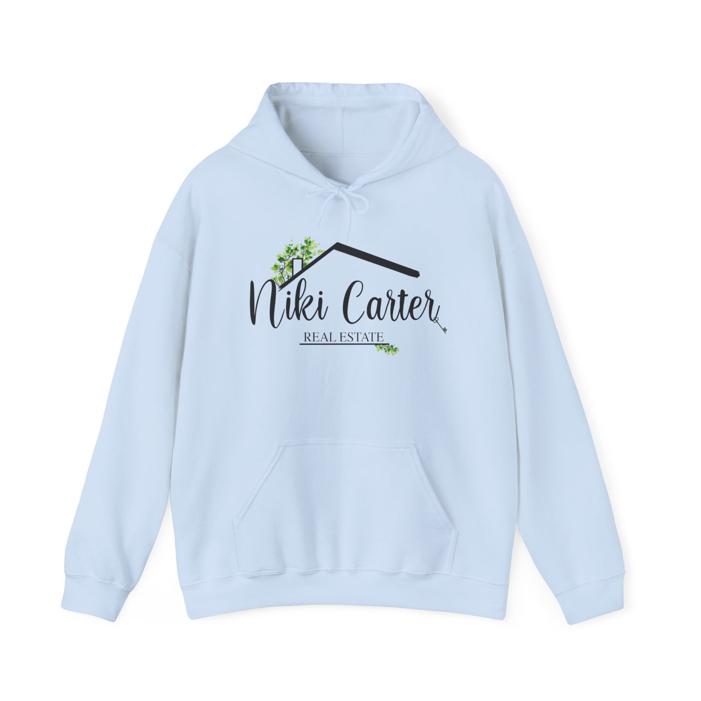 Niki Carter Black Logo, LPT on Back - Hooded Sweatshirt  S - 5XL