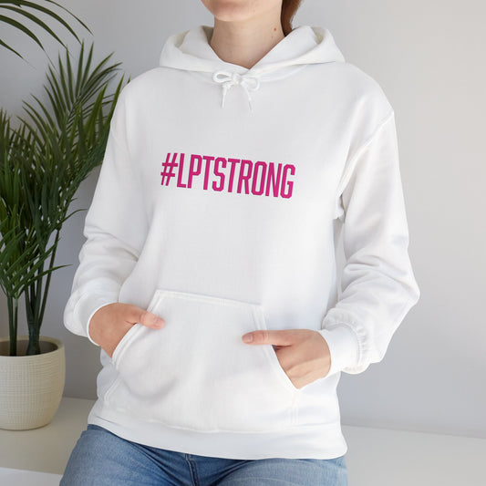 #LPTSTRONG Hot Pink Lettering - Unisex Hooded Sweatshirt S-5XL  - 4 Colors