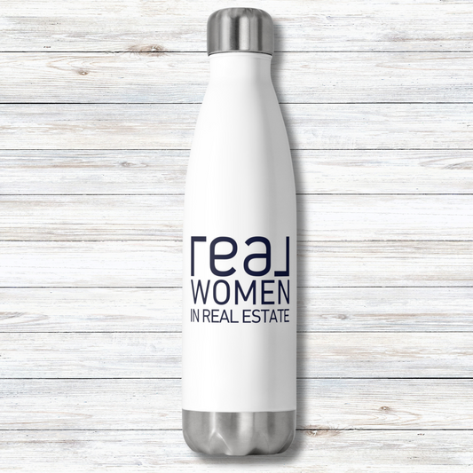 Real Women in Real Estate 20 oz Insulated Stainless Steel Water Bottle