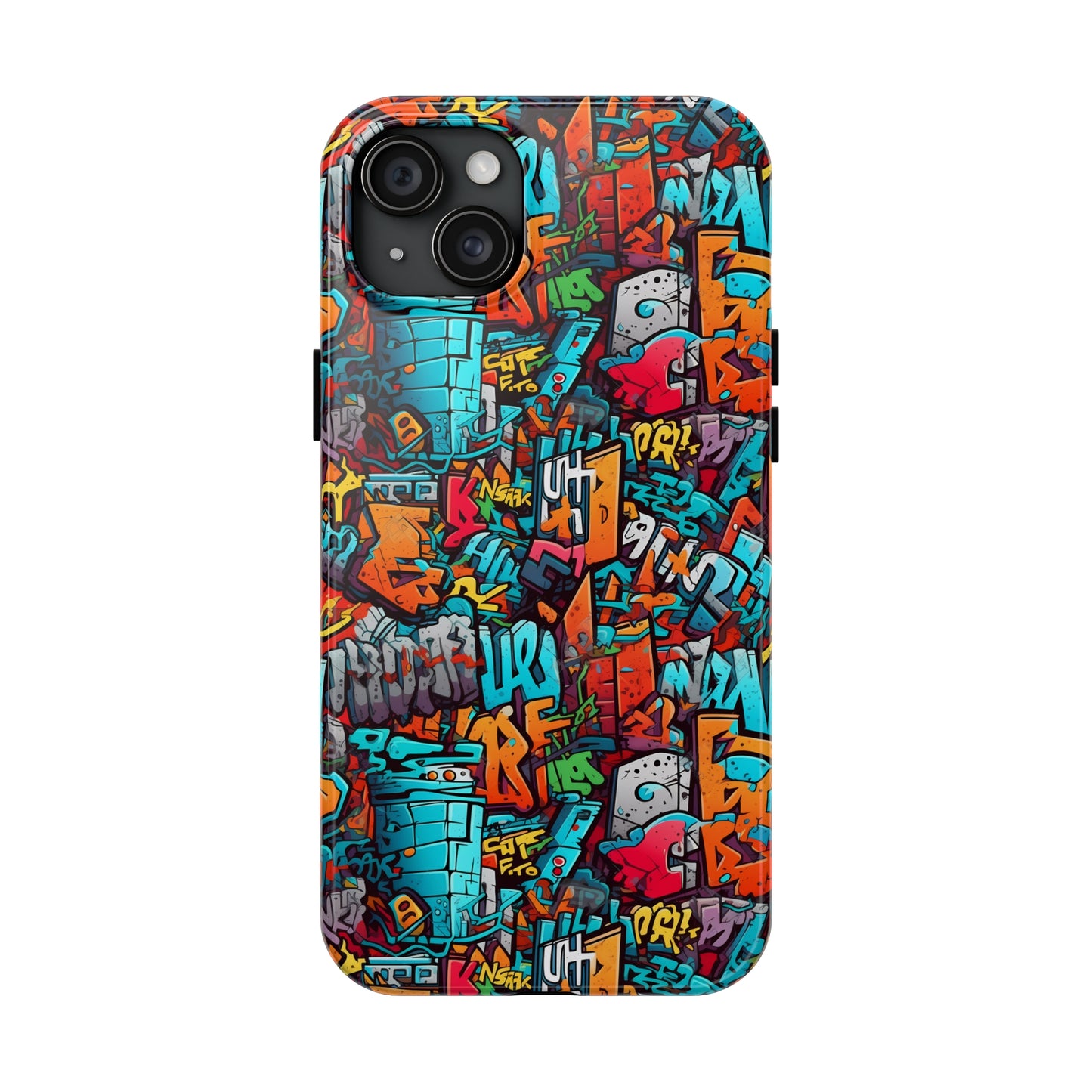 3D Street Grunge Art Graffiti Style Design Iphone Tough Phone Case