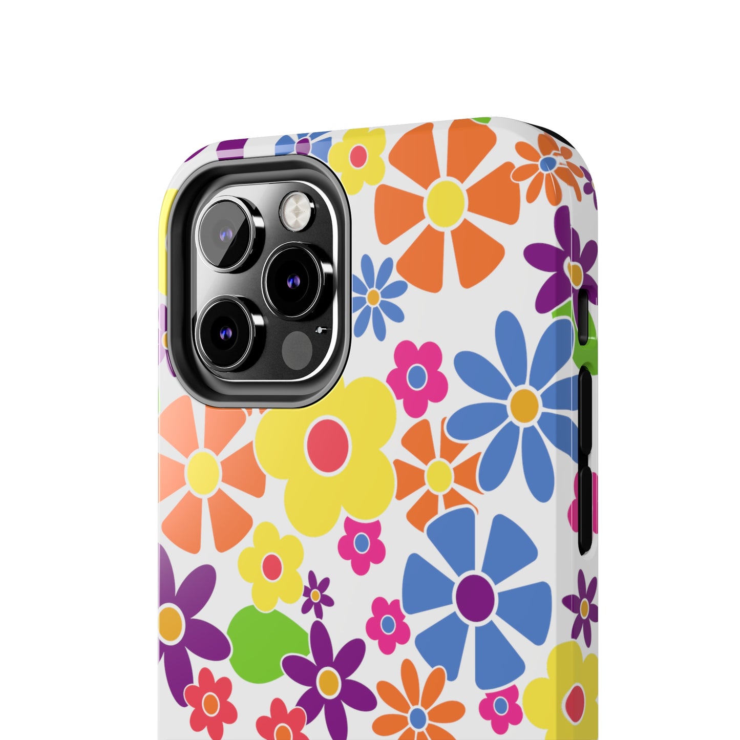 Flower Power Design Iphone Tough Phone Case