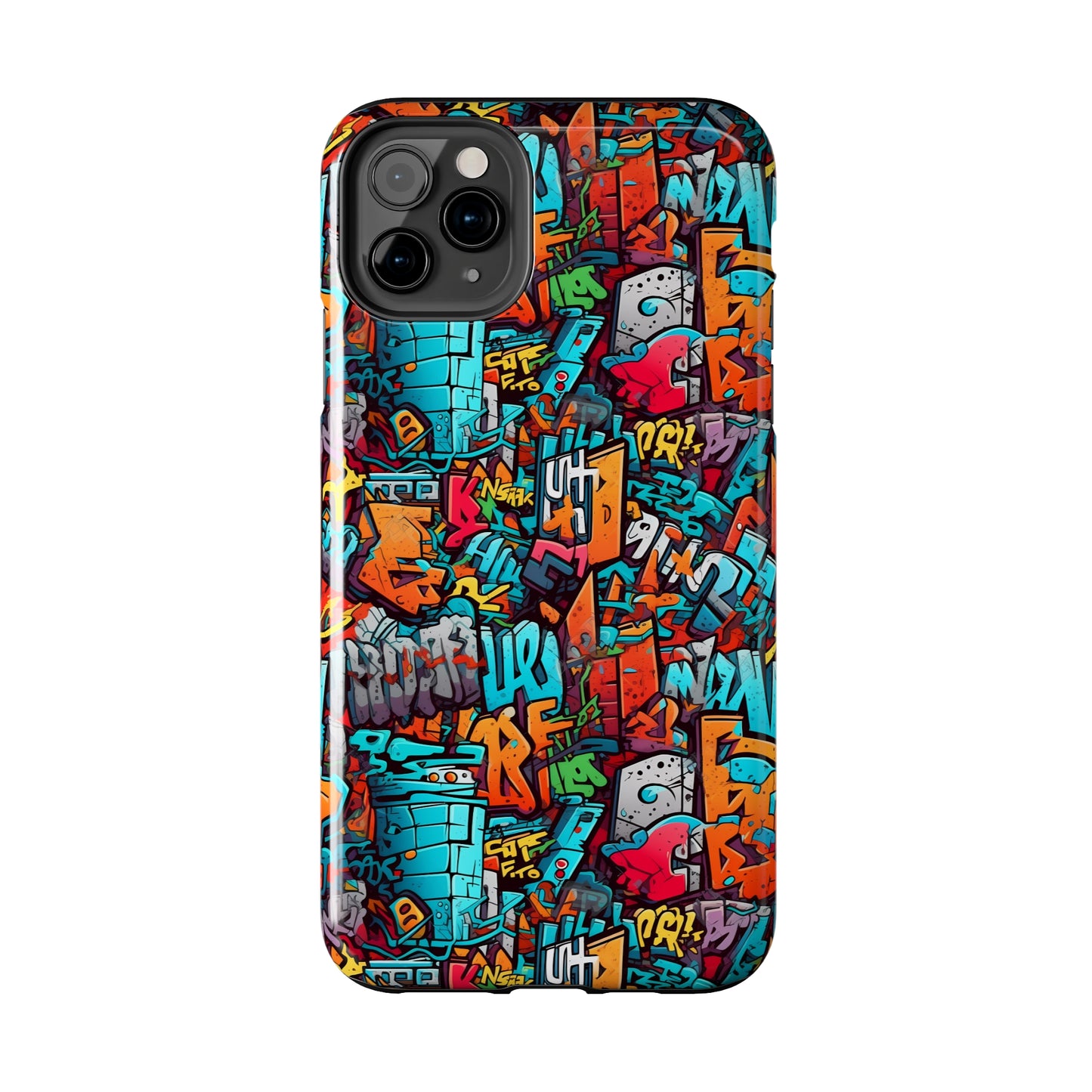 3D Street Grunge Art Graffiti Style Design Iphone Tough Phone Case