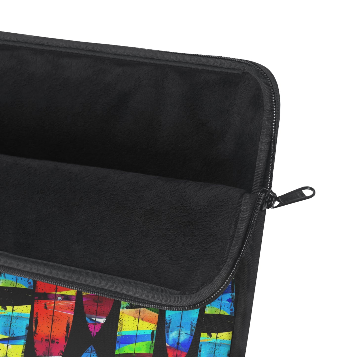 Prismatic Waves: Surfing on Rainbow Dreams Laptop or Ipad Protective Sleeve 3 Sizes Available