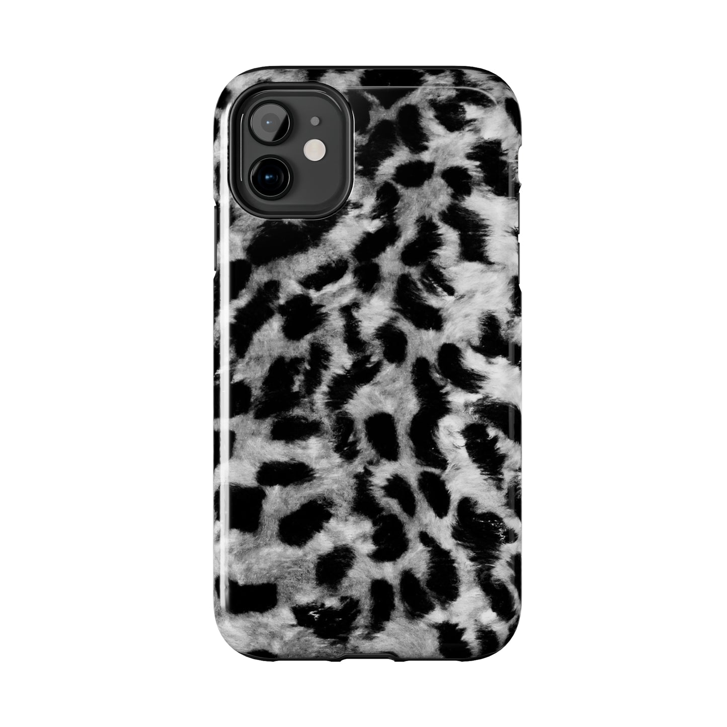 Leopard Fur Print Iphone Tough Phone Case