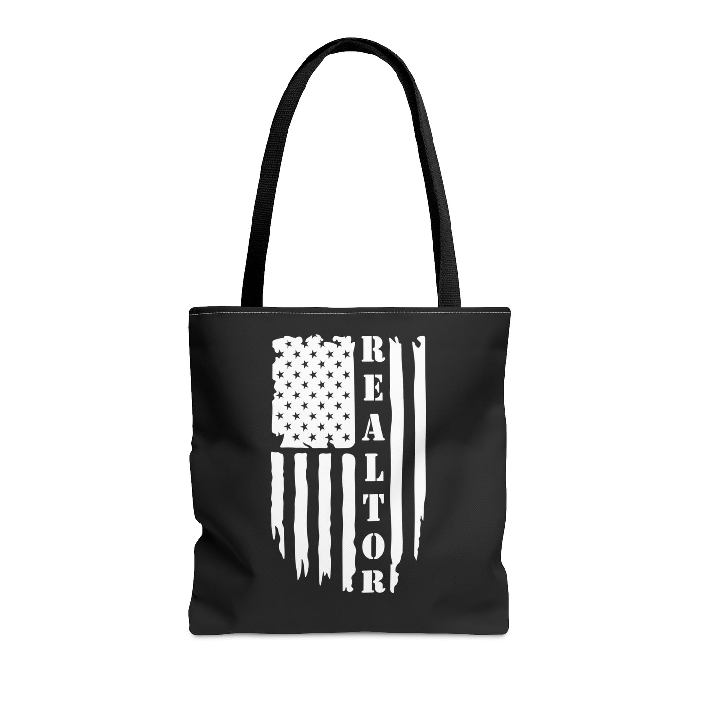 American Flag & Realtor  - Canvas Tote 3 Sizes