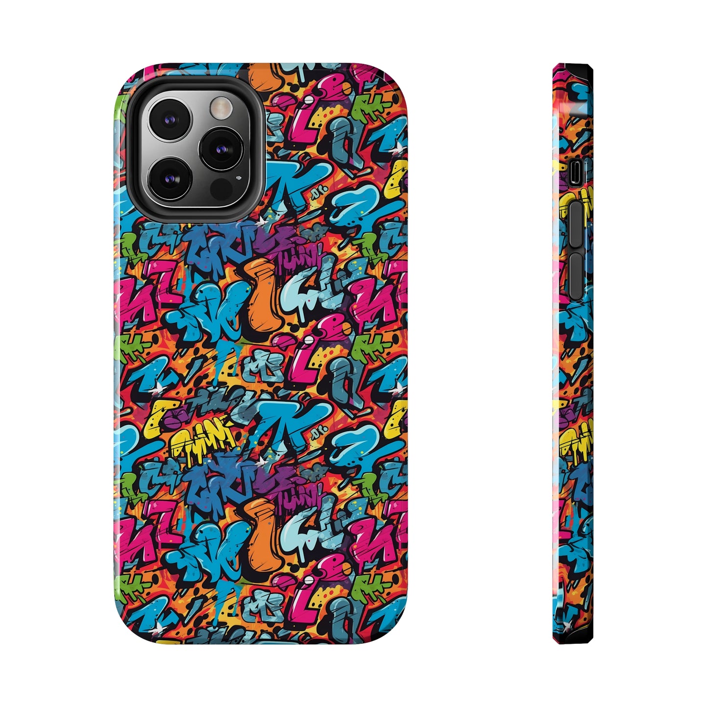 3D Street Art Graffiti Design Iphone Tough Phone Case