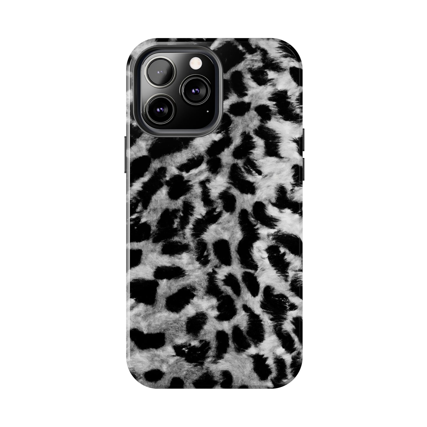 Leopard Fur Print Iphone Tough Phone Case