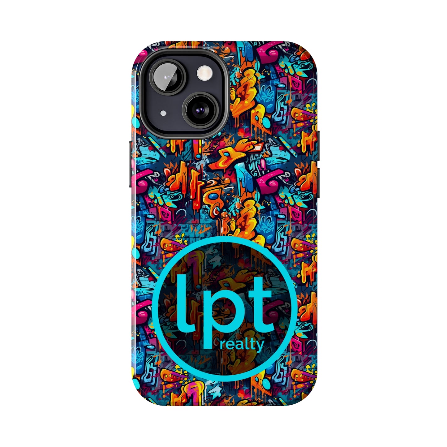 3D Abstract Graffiti Colorful Design Iphone Tough Phone Case