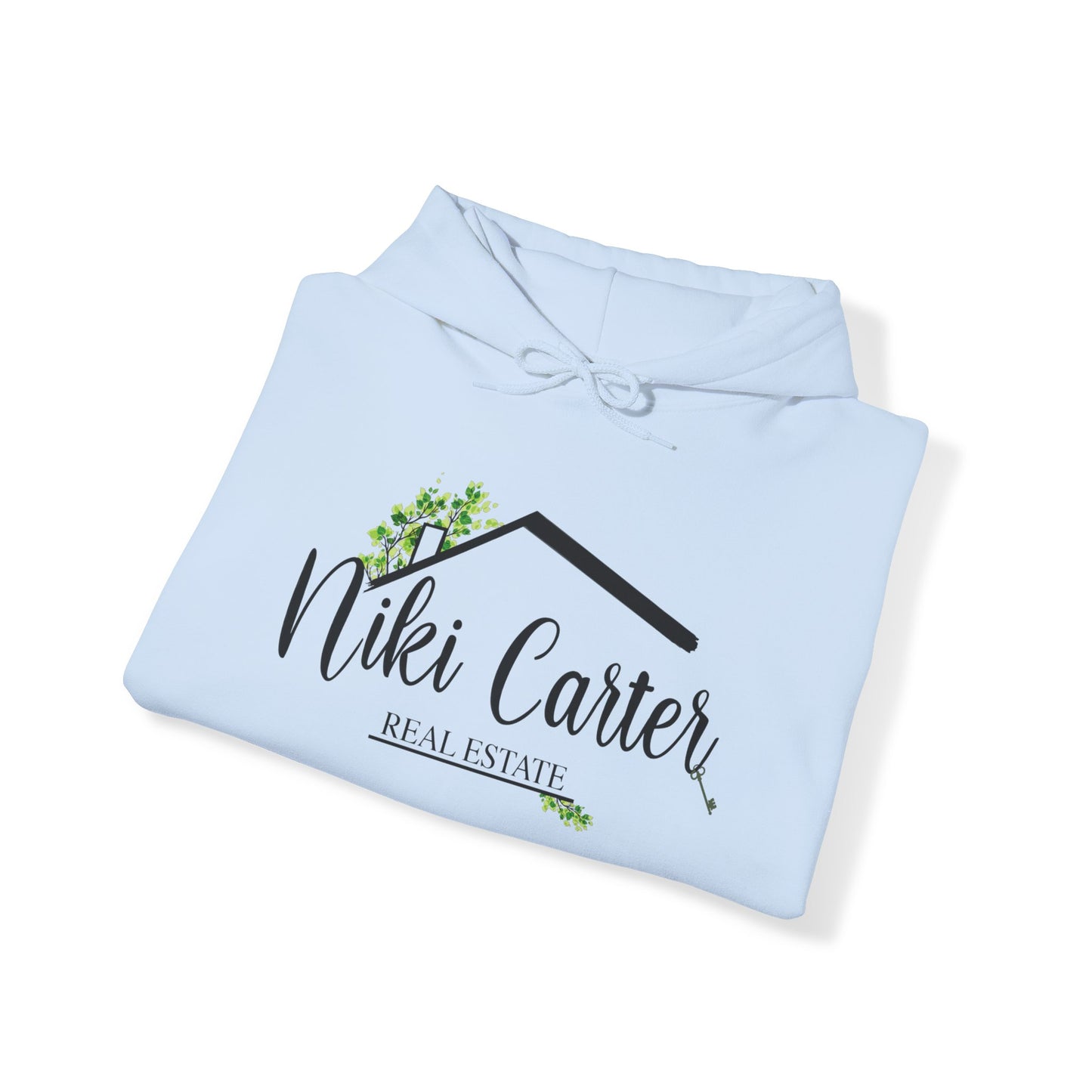 Niki Carter Black Logo, LPT on Back - Hooded Sweatshirt  S - 5XL