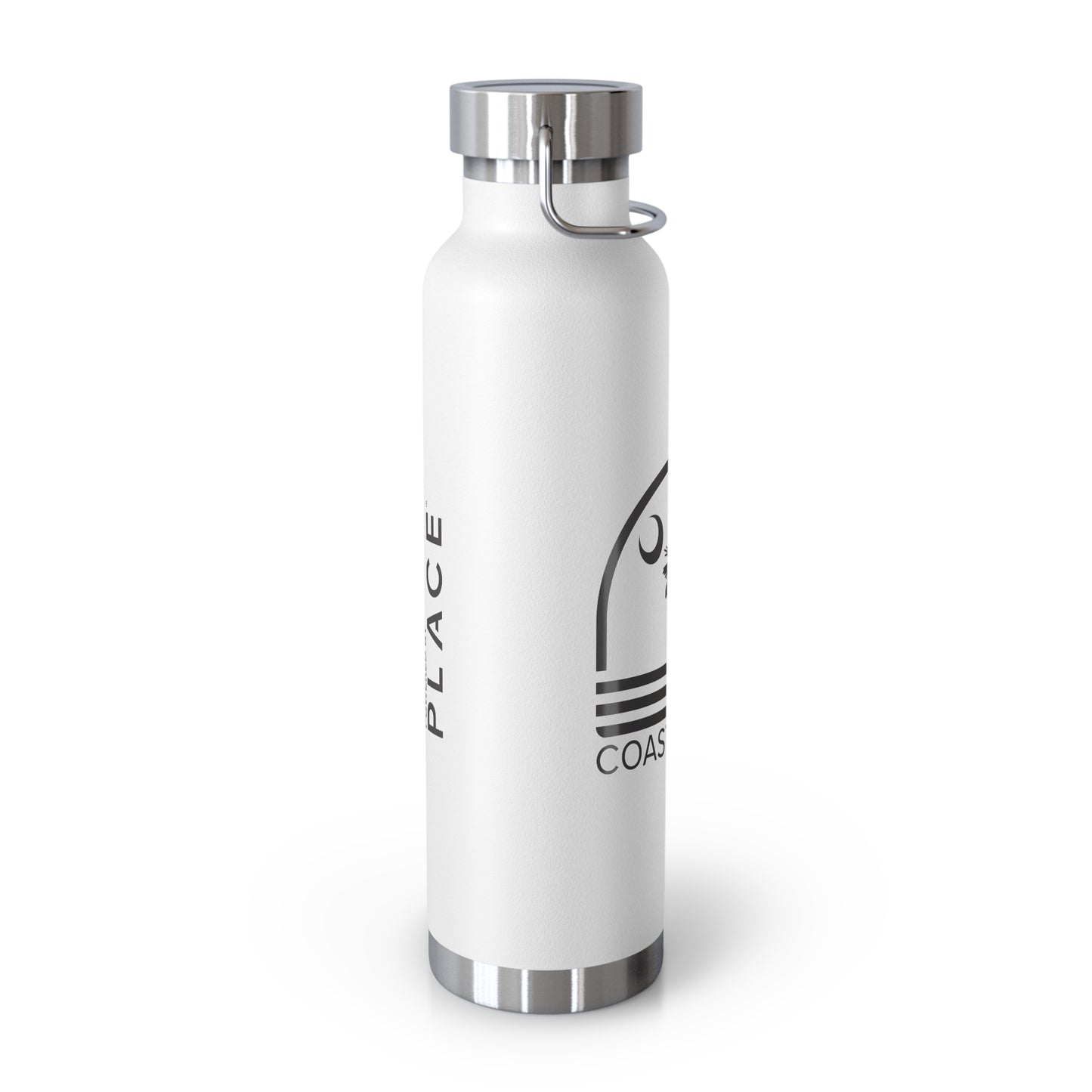 Coast & Main Logo - 22 oz Copper Vacuum Insulated Bottle Multiple Colors