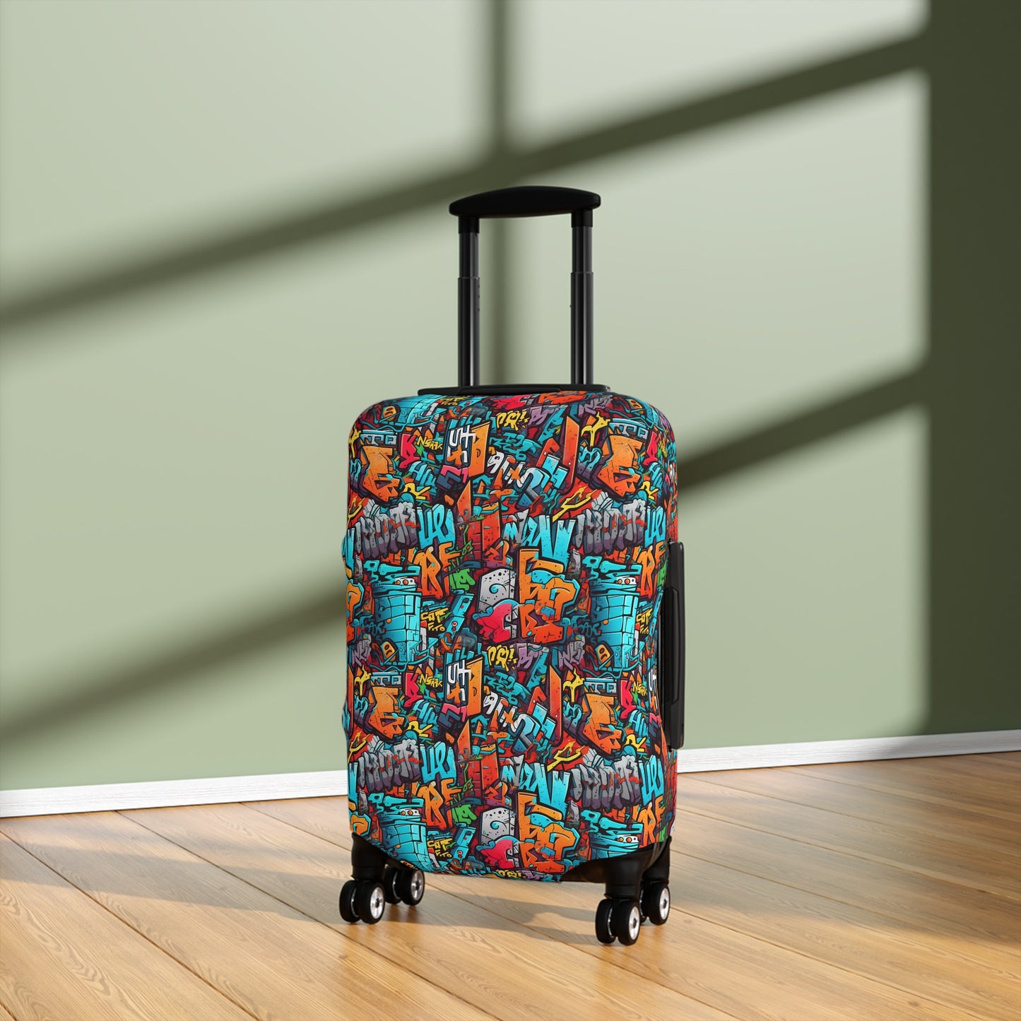 3D Street Grunge Art Graffiti Style Design  - Luggage Protector and Cover 3 Sizes