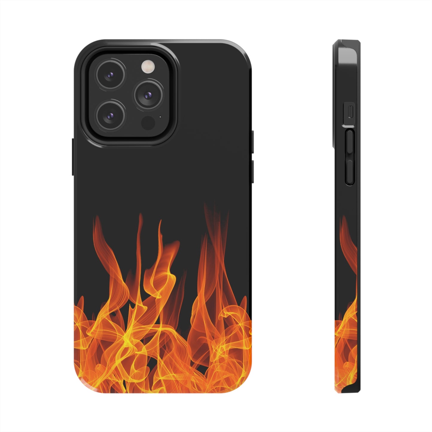 Flames of Fire Iphone Tough Phone Case