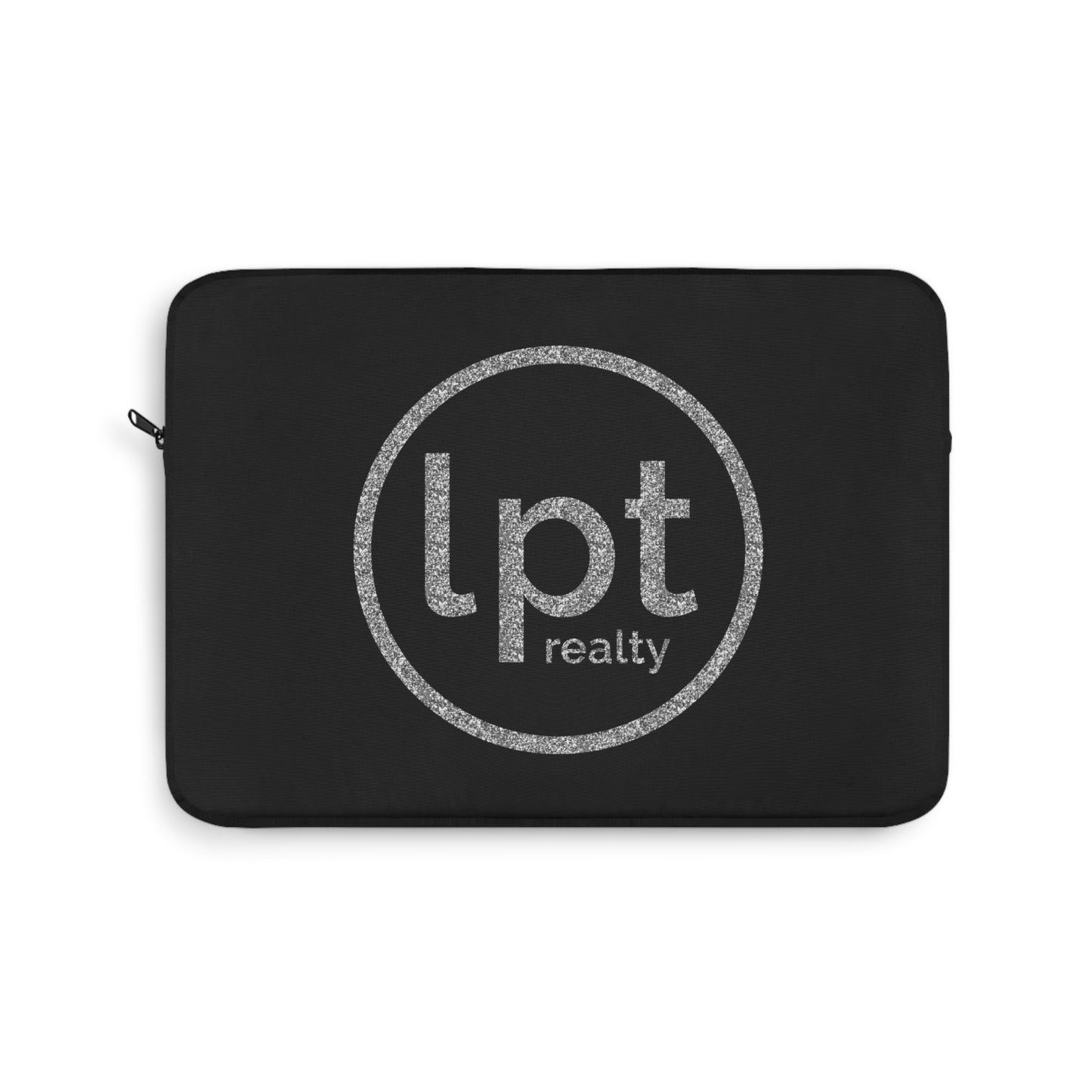 LPT Realty Logo in Silver Sparkle Laptop or Ipad Protective Sleeve 3 Sizes