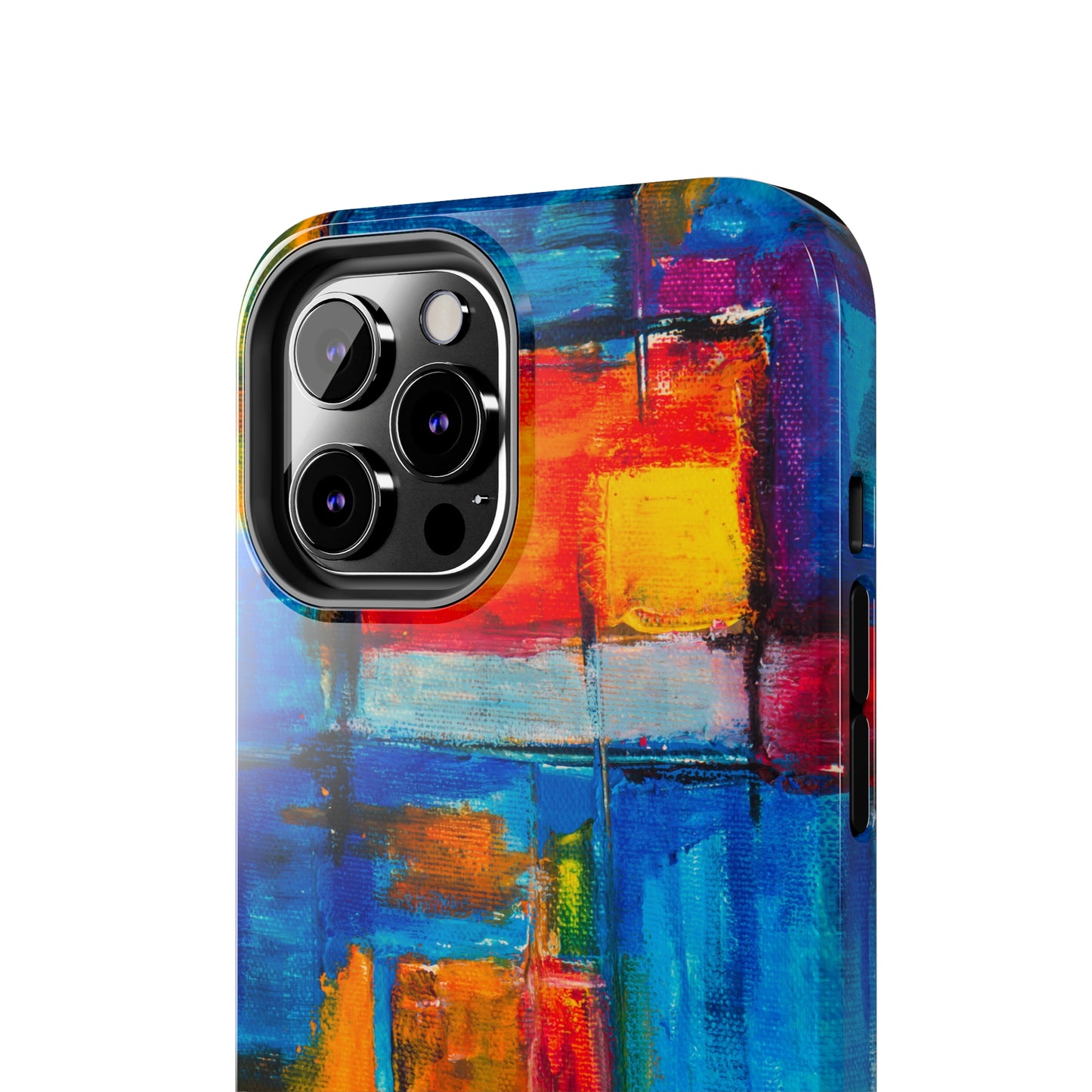 Rainbow Abstract Painting Iphone Tough Phone Case