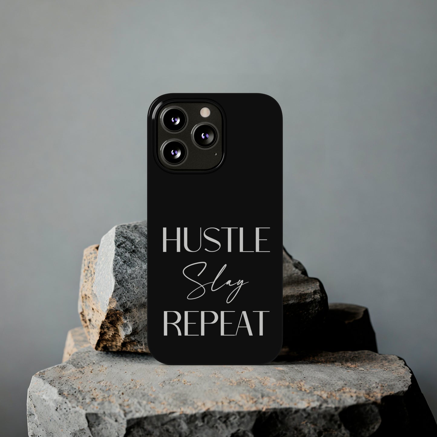 Hustle Slay Repeat Iphone 15-12 Slim Phone Case