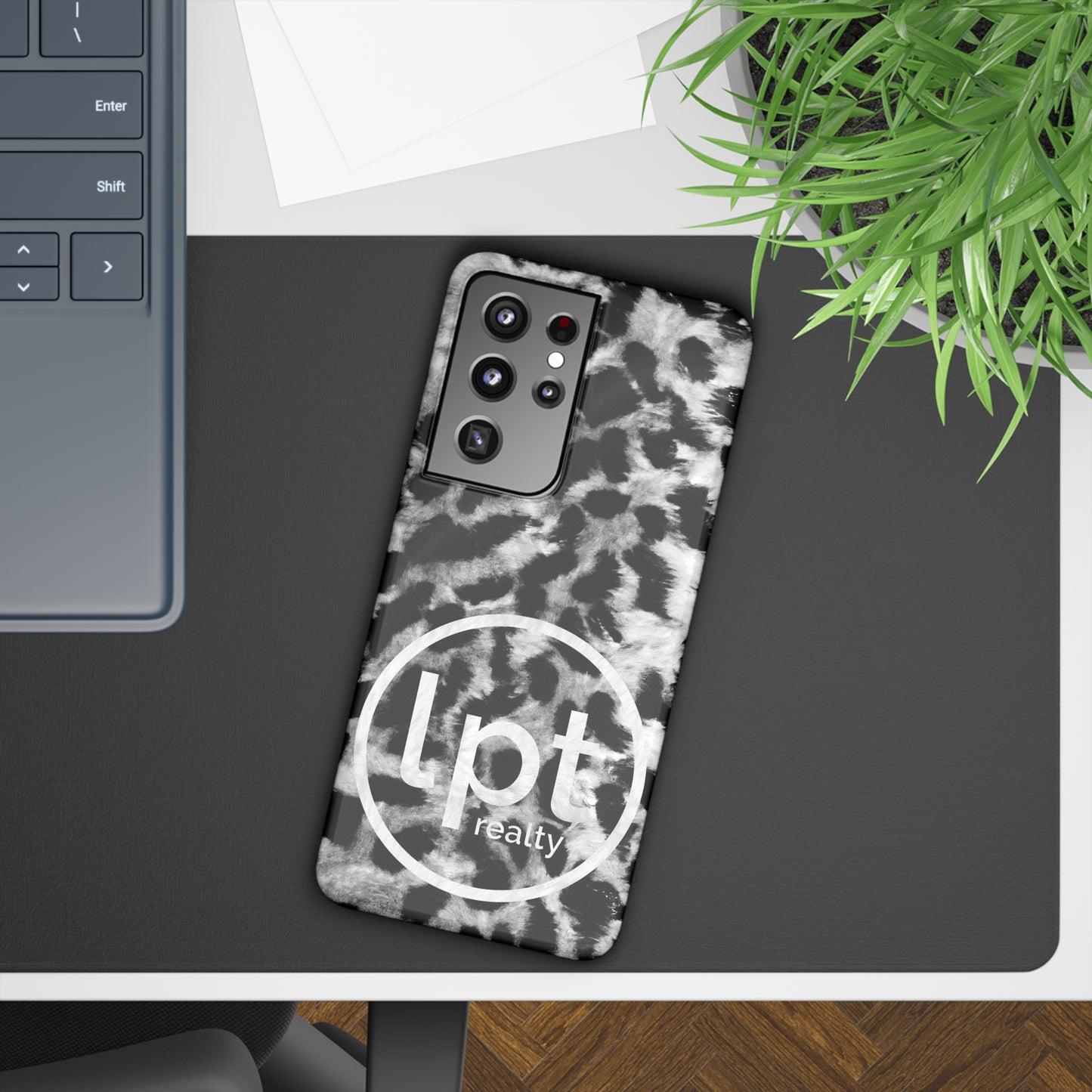 LPT Realty Logo -  Leopard Fur Print Samsung Slim Cases