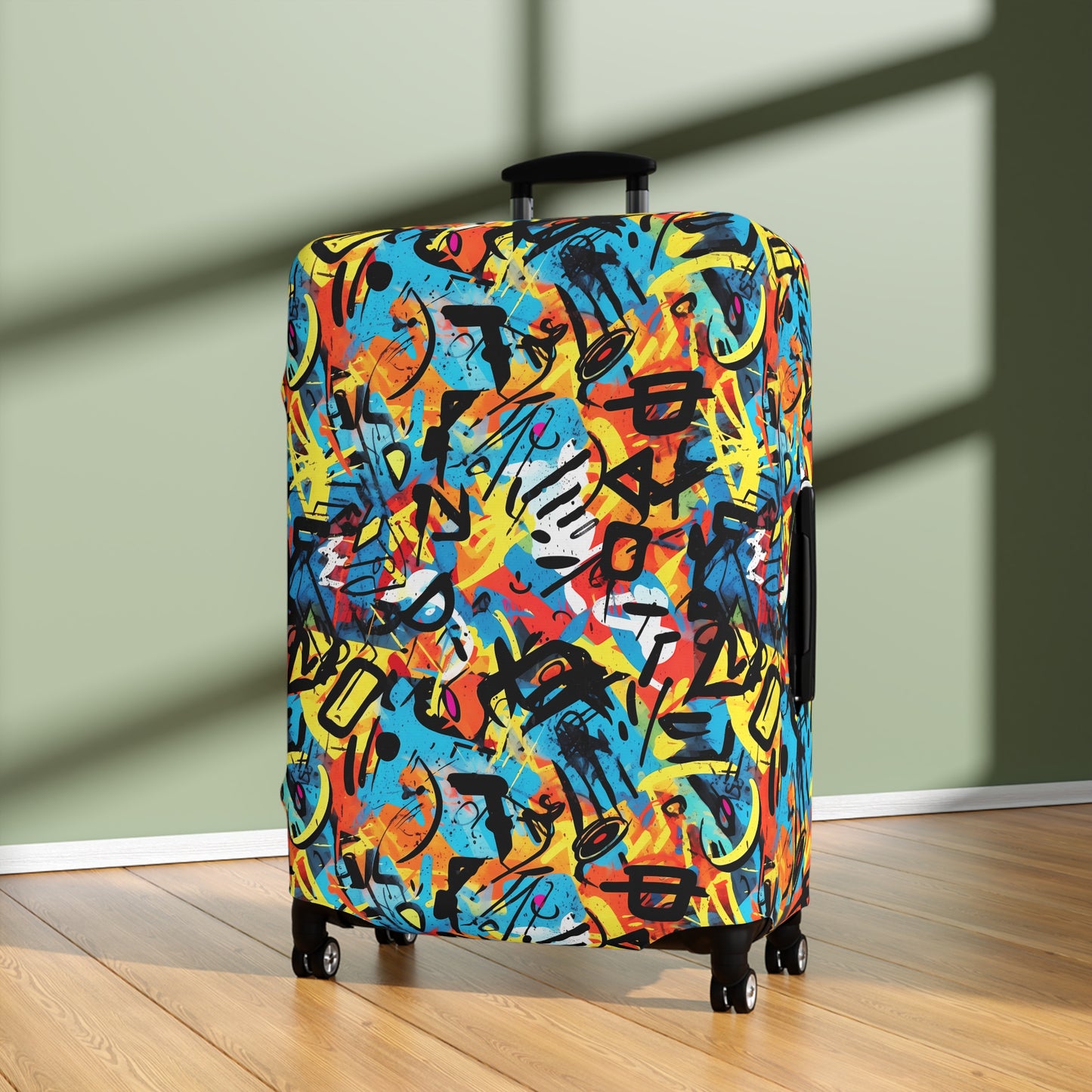 Abstract Colorful Street Art Graffiti Design  - Luggage Protector and Cover 3 Sizes