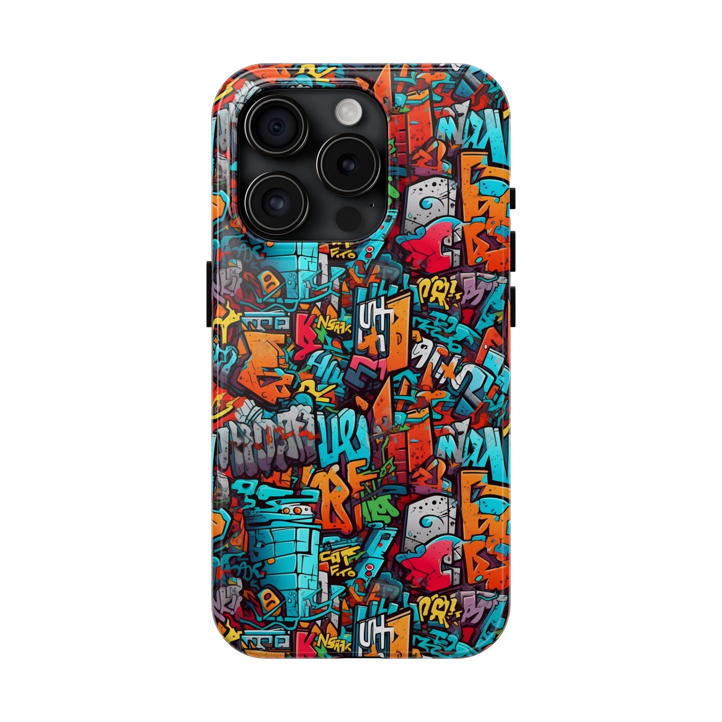 3D Street Grunge Art Graffiti Style Design Iphone Tough Phone Case