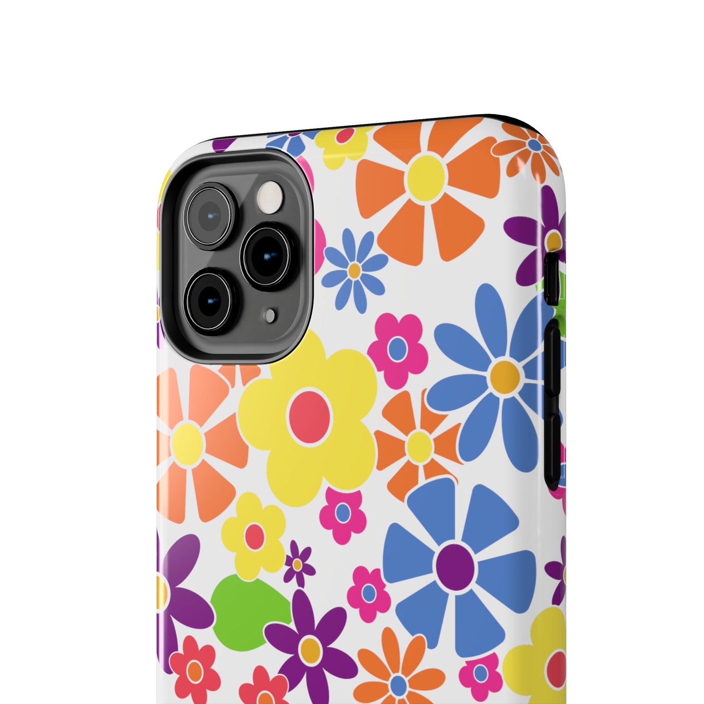 Flower Power Design Iphone Tough Phone Case