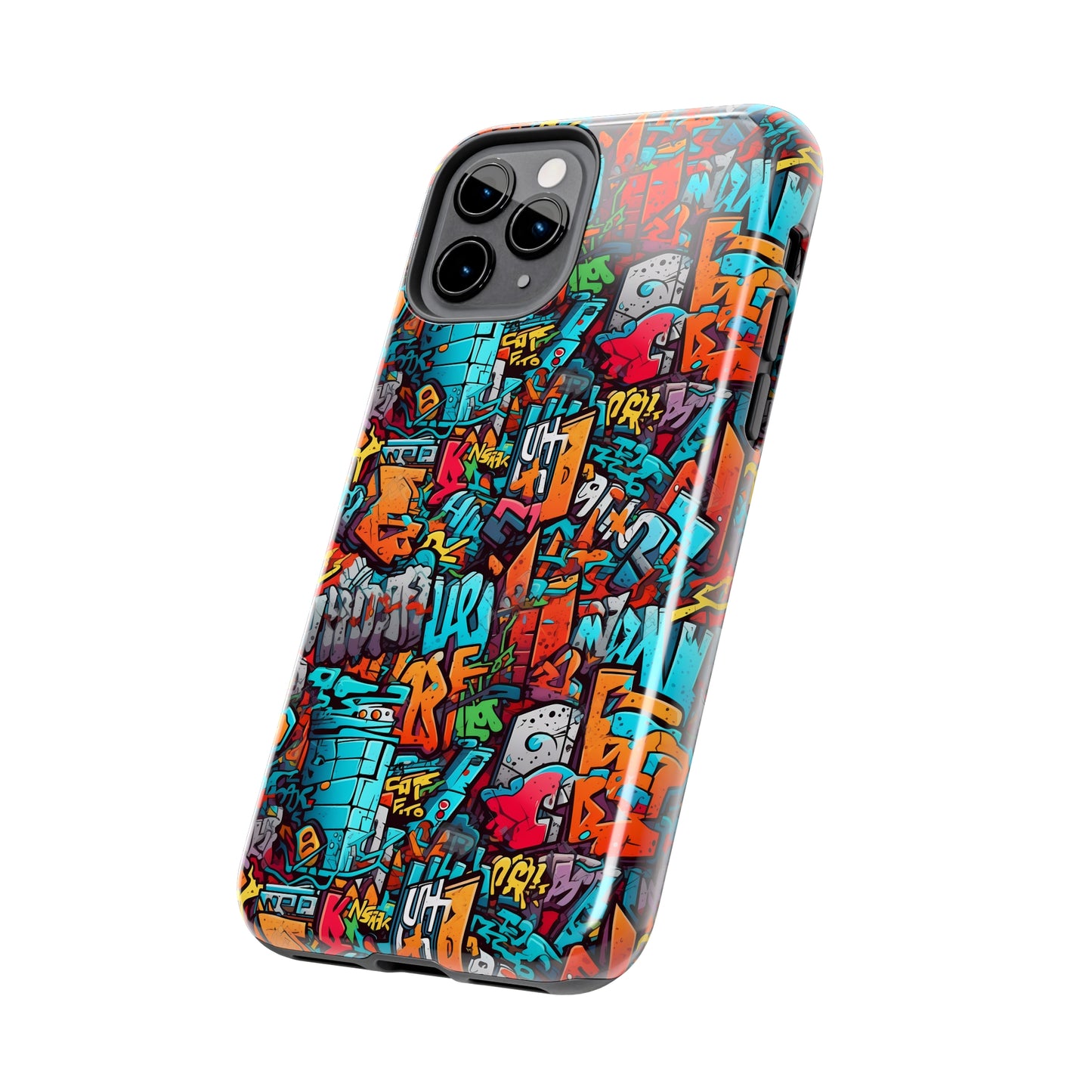 3D Street Grunge Art Graffiti Style Design Iphone Tough Phone Case