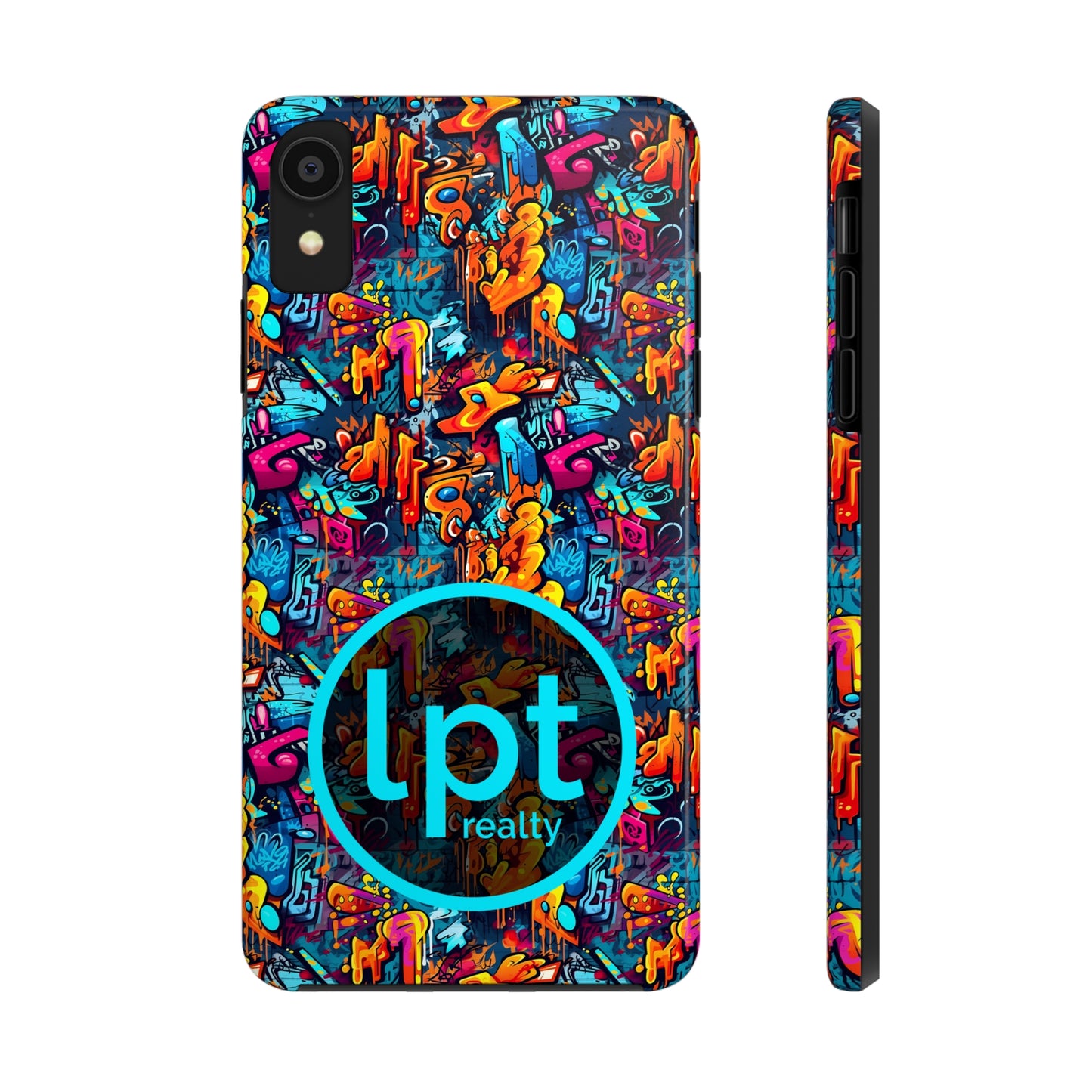 3D Abstract Graffiti Colorful Design Iphone Tough Phone Case