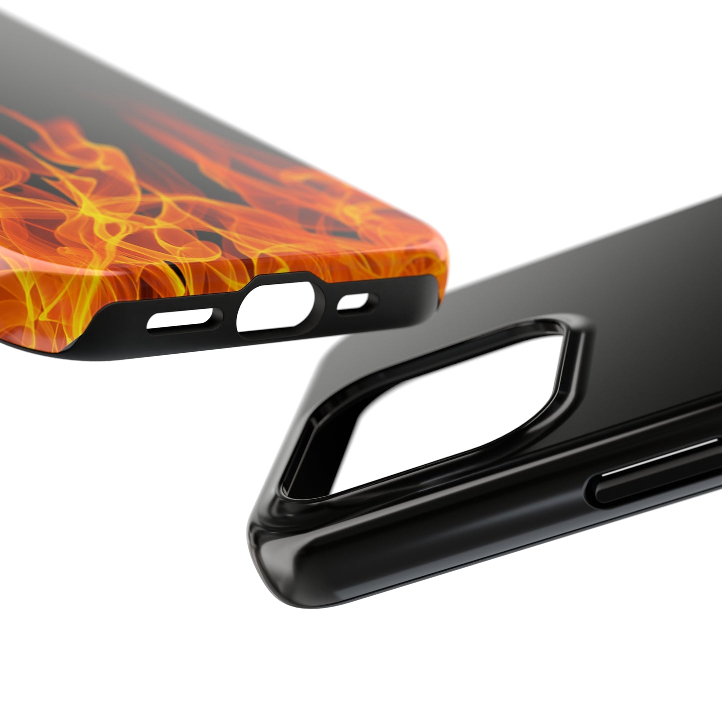 Flames of Fire Iphone Tough Phone Case