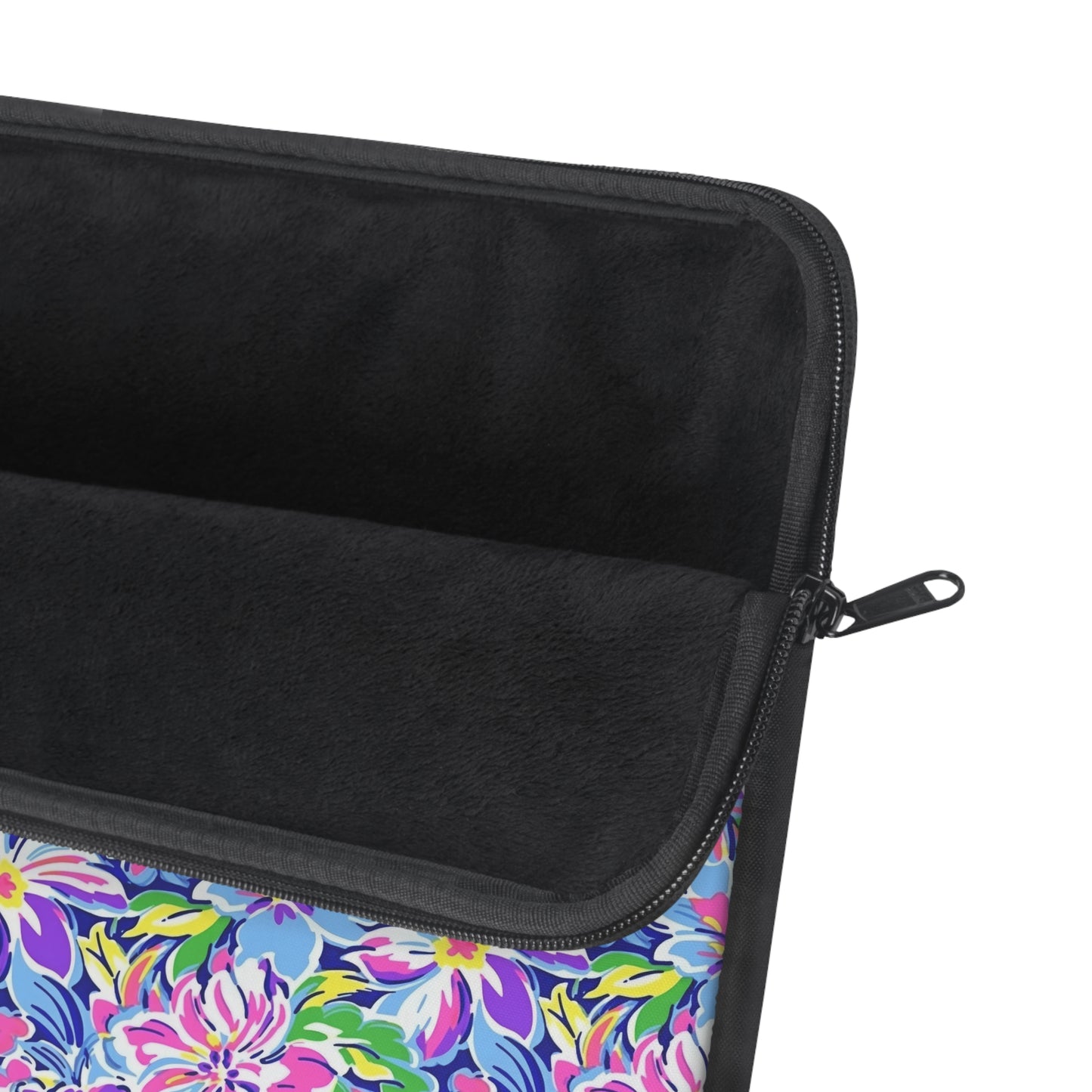 Tropical Burst: Vibrant Summer Flowers in Full Bloom Laptop or Ipad Protective Sleeve Three Sizes Available