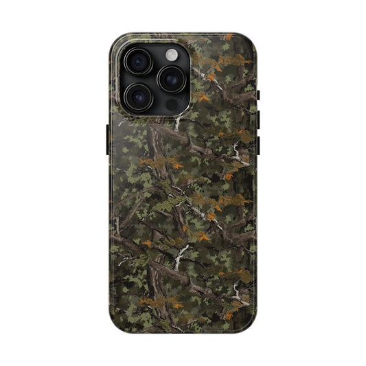 Stealthy Hunter: Hunting Camouflage Design Iphone Tough Phone Case