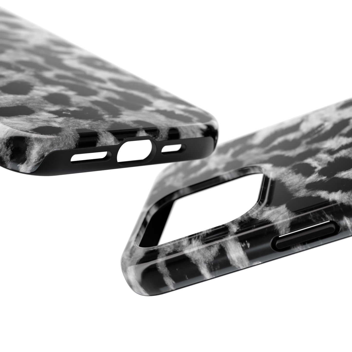 Leopard Fur Print Iphone Tough Phone Case