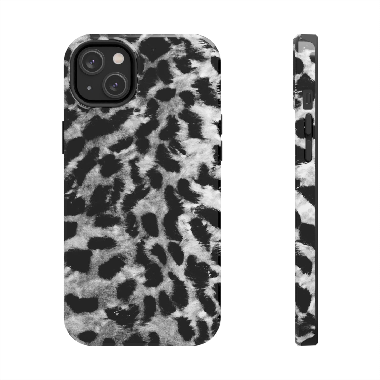 Leopard Fur Print Iphone Tough Phone Case