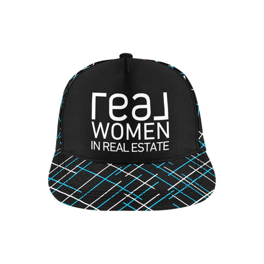 REAL Women of Real Estate Black with Graphics Snapback Hat / Cap