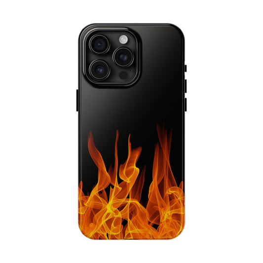 Flames of Fire Iphone Tough Phone Case