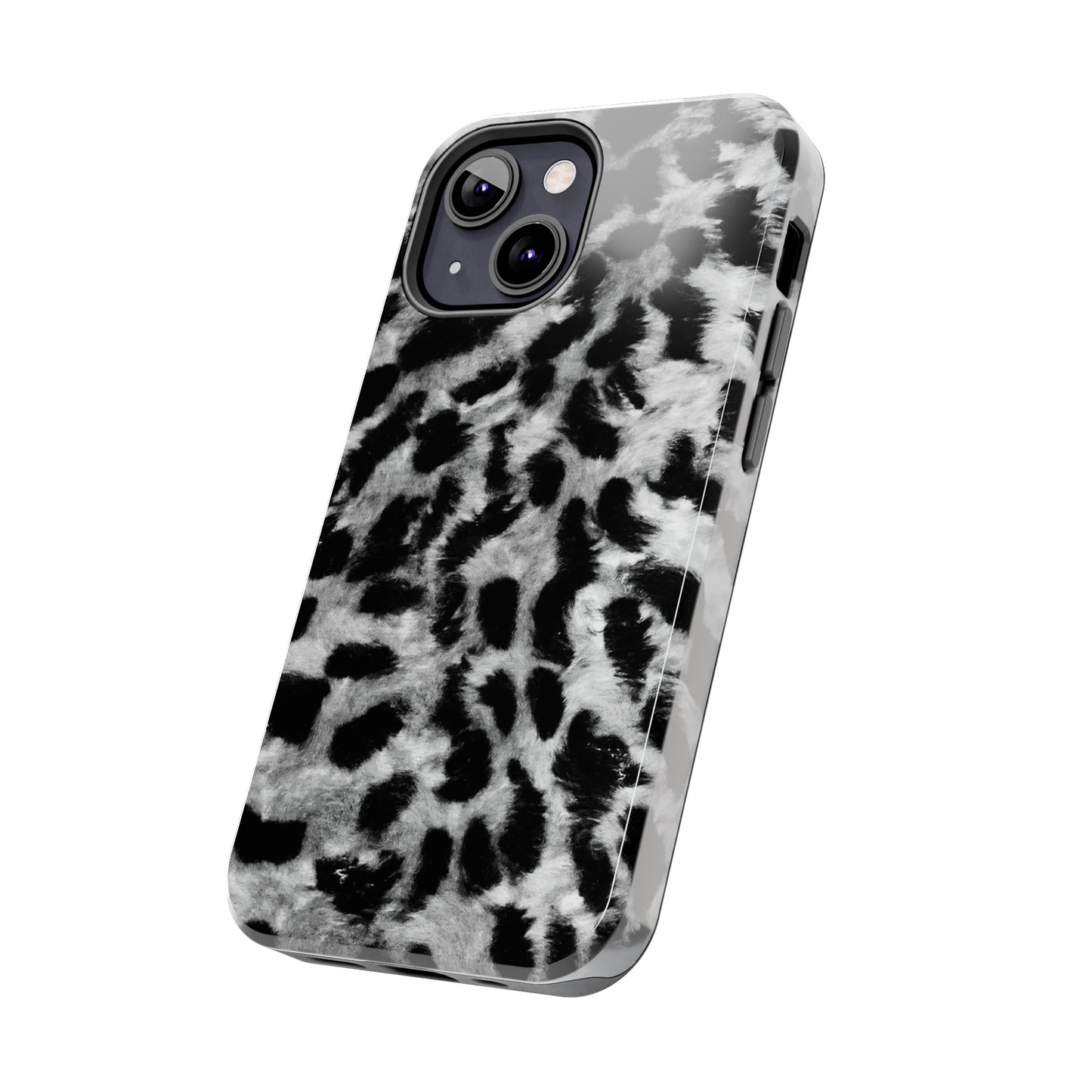 Leopard Fur Print Iphone Tough Phone Case