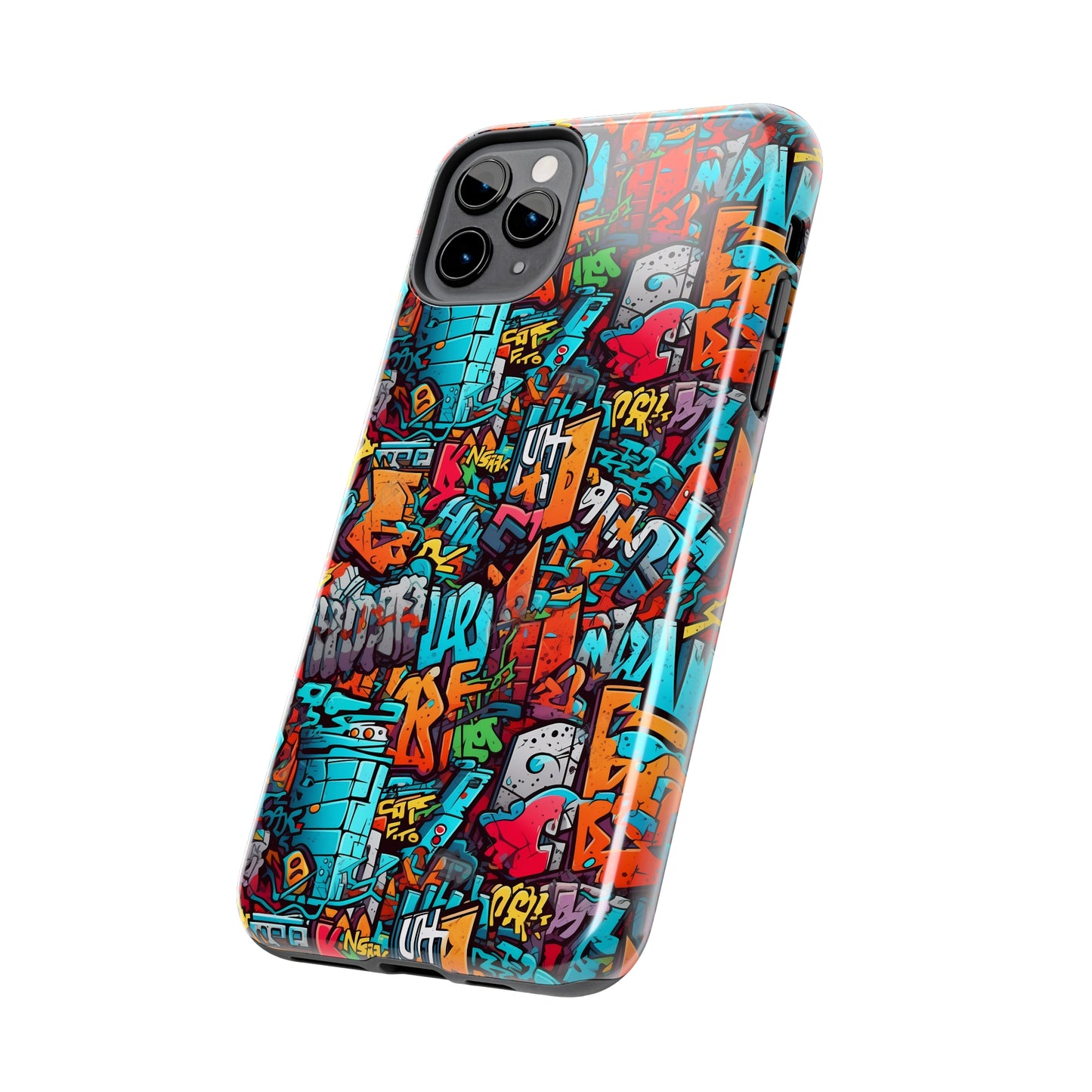 3D Street Grunge Art Graffiti Style Design Iphone Tough Phone Case