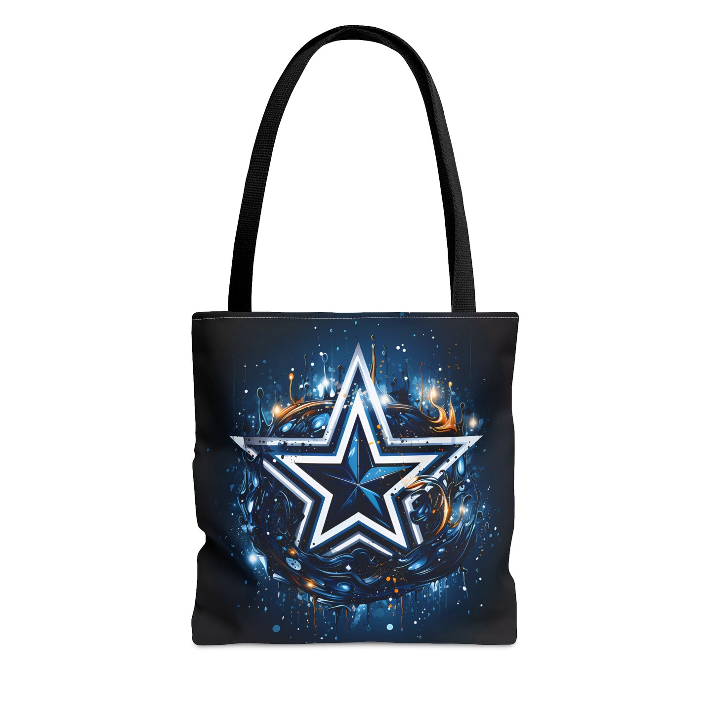 Dallas Cowboys Theme Print - Canvas Tote 3 Sizes